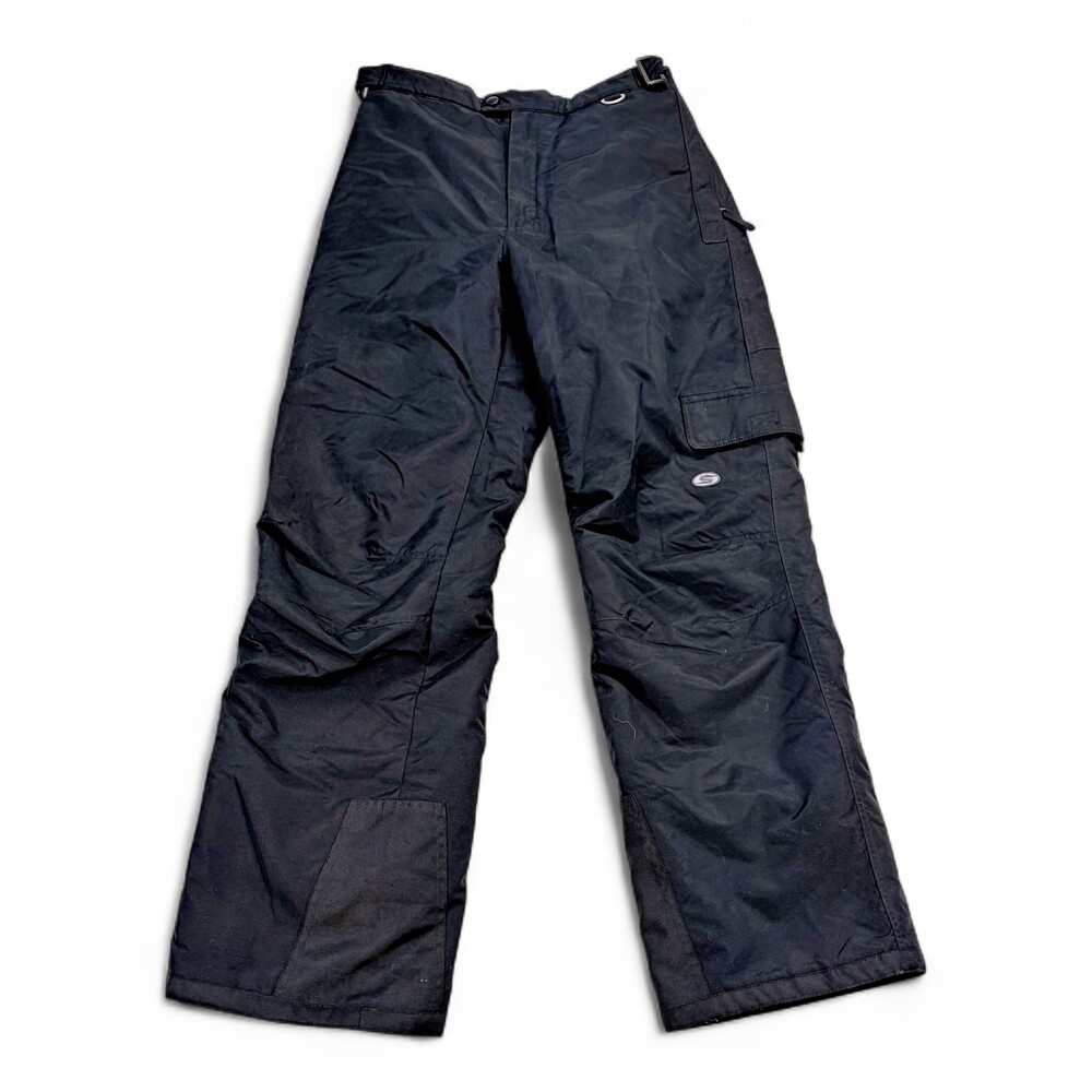 Slalom‎ Women's XL Ski Snow Pants Black Cargo Snowboarding